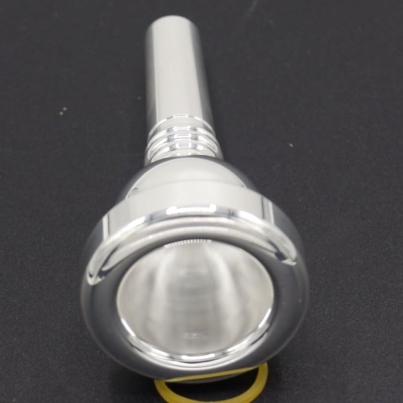 Cheerock 12C Trombone Mouthpiece, Silver Plated Mouthpiece, Euphonium Mouthpiece with Superior Sound, Excellent for Baritone and Trombone Instrument Accessories - Image 4